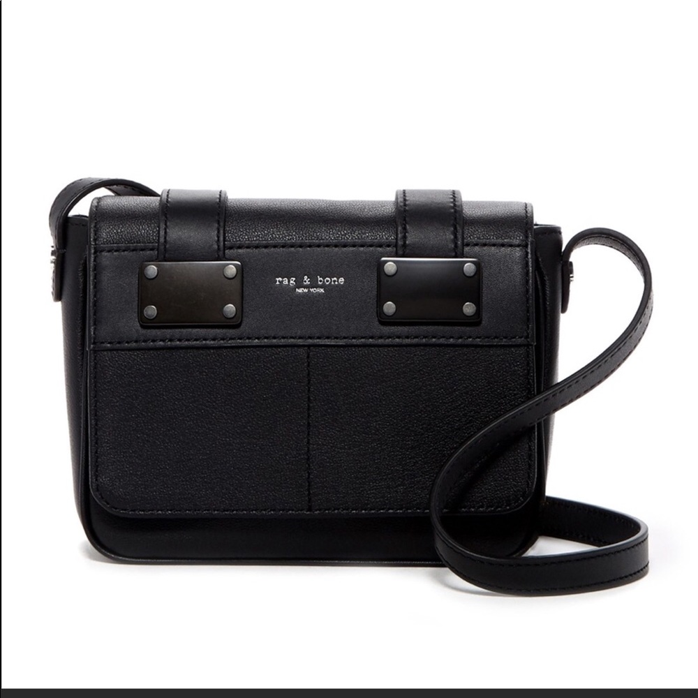New With Tags Rag & Bone Mini Pilot Leather Bag